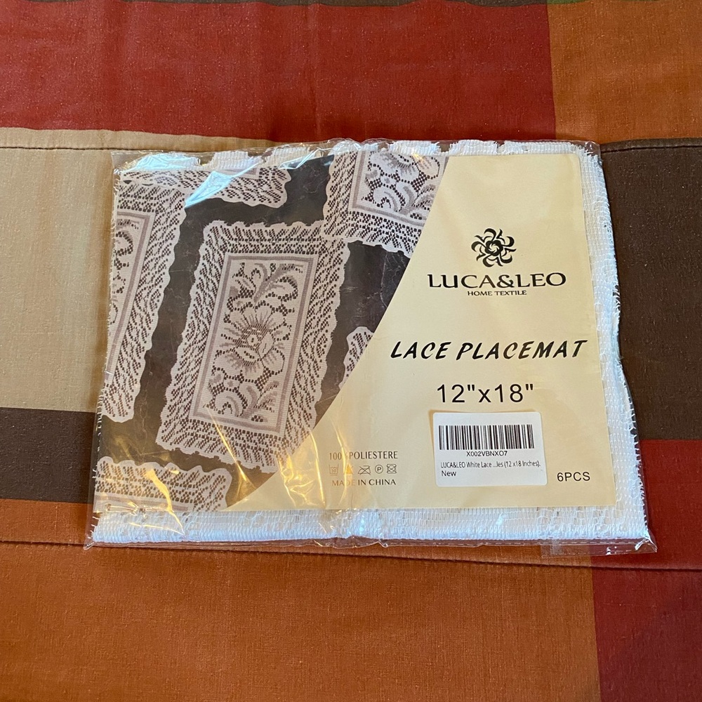 Luca & Leo Lace Placemats